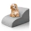 TTLIFE Marche pour Chien, Escalier en Mousse Haute Densité, échelle Antidérapante avec Housse Lavable pour Chiens et Chats