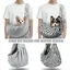 Sac de Transport pour Chien Chat Sac Ventral Chien Sac Portage Chien Portable Réglable Respirant Grey avec Serviette de Bain pour