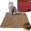 Tapis griffoir chat 30x40cm Sisal Naturel Tapis à Griffer Horizontal Planche à Gratter pour Le Sol Protège Les Meubles et