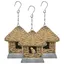 vidaXL Nichoir 3 pcs Osier