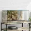 Transparent Articlespour animaux -  Terrarium avec stockage Transparent 80x40x40 cm Verre C34426