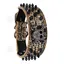 INN Collier pour chien crâne avec rivets réglable laisse de chien convient aux chiens moyens et grands collier pour animal