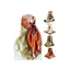 4 Pack Foulard pour les Femmes Grand Carré Satin 90 x 90 cm Élégant Bandana pour Envelopper les Cheveux la Nuit Cadeau pour F