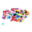 200pcs Anneau de Pied de Pigeon 8mm Bande de Cuisse de Pigeons Colorés Anneaux dIdentification Sans Mots