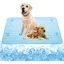 Soie glacée coussin froid froid tapis pour animaux de compagnie coussin de canapé dété chat et chien (XL 100 x 70 cm)