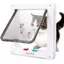 Chatiere pour ChatsPorte pour Chat avec Tunnel OuvertureChiens ou Petits Animaux Contrlable VerrouillableS 19*19.7*2cm