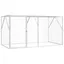 SALE dhiver Cage/Enclos pour oiseaux - UU - Grande Volière - Anthracite 208 x 102 x 108 cm Acier galvanisé CC664
