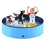 Piscine 160 x 30 cm Durable et facile à ranger Drainage pratique Convient aux piscines pour animaux dintérieur et dextérieur