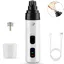 Coupe Ongle Chien Electrique Lime Ongle pour Chat Chien Petit Animal Coupe Ongle Electrique 2 Vitesses USB Chargeur Coupe wake
