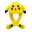 Pikachu Pikachu Chapeau Oreille de Lapin Bouge Chapeau Sauteur Drle Lapin Peluche Chapeau Casquette V1 Label