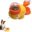Jouet pour chien en forme de canard pour distributeur de nourriture pour animaux domestiqueschats chiens friandises