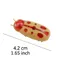 Jouet pour chat insecte vibrant - Phoesky - Coccinelle - 45x15x15 mm - Pile incluse - Vibration continue