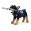 Harnais pour chien aveugle Gilet de protection pour chiens Prévenir les collisions Anneau Label