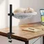 Lit de Bureau pour Chat Panier Chat Bureau avec Rotation à 360° Hauteur Réglable pour Bureau à Domicile Jusquà 20 kg