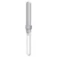 Brosse d'épilation longue pour animaux de compagnie Brosse d'épilation portable électrostatique pour chien, Blanc