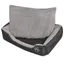 Automne/hiverLit pour chiens avec coussin rembourré Taille M Noir - HAuteur:18cm - Grande Taille &FR_245487