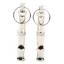 Lot de 2 sifflets à ultrasons en acier inoxydable outil de dressage portable pour chiens pigeons oiseaux