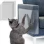 Protecteur de Rayure de Chat6 Pièces Protecteurs Anti-Griffes AutocollantesProtection Anti Griffures Protection canape