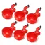 Abreuvoir automatique - RNEMITERY - Rouge - 6 pièces - Pour poules et canards - Extérieur