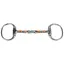 Mors olive pour cheval double brisure à rouleaux Harry's Horse