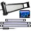 Lospitch 72.5-90cm Aquarium LED Lumière Éclairage Lampe pour Poisson Plantes AQUARIUM