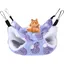 Hamac pour Petit Animal de Compagnie Nid de Cage Hamac Douillet Lit Suspendu à Couchette Our Hamster Furet Perroquet Cochon