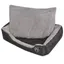 Automne/hiverLit pour chiens avec coussin rembourré Taille S Noir - HAuteur:17cm - Grande Taille &FR_996500