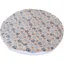 Coussin épais et confortable pour chien lit rond pour chat taille moyenne café clair avec imprimés peut supporter jusquà 4 kg