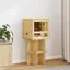 Marron Terrarium Durable - Résistant aux rayures - Marron 40 x 40 x 40 cm OSB A2756