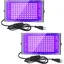 Projecteurs UV LED 100W 2 Pièces IP65 Lumière Noire Aquarium/Soirée Effet Fluorescent Bar/Fête