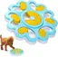 Jouet d'alimentation puzzle pour chien, distributeur de friandises pour chiots, jouet pour chien à alimentation lente, jeux de dres