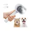 Brosse vapeur 3 en 1 pour chiens et chats - brosse vapeur pour poils longs et courts - antistatique et démêlante