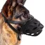 Housse de muselière respirante pour chiens, anti-morsure et aboiement, convient aux petits, moyens et grands chiens