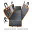 DDCAQIOUA® Tapis de voiture pour animaux de compagnie Tapis de voiture imperméable antidérapant pour chien Housse de siège amovible