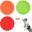 Paquet de 3 frisbee pour chiens disque en caoutchouc naturel jouet frisbee en caoutchouc frisbee rond en caoutchouc non toxique