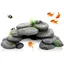Grotte pierres tortues accessoires en résine décoration pour terrarium reptiles cachette décoration pour tortues axolotl crevettes