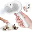 Brosse à Vapeur pour Chiens et Chats – Brosse Démêlante avec Spray Intégré, Nettoyage Facile des Poils