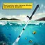Siphon électrique pour aquarium nettoyant pour aspirateur de poisson filtre à sable et à eau avec sac résistant-keeper
