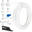Kit raccordement eau réfrigérateur 15m tuyau alimentation 1/4 POM pour frigo et aquarium