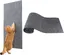 Tapis à Gratter pour Chat 40x200cm Auto-Adhésif Tapis pour Arbre à Chat,DIY Climbing Cat Scratcher - Gris foncé
