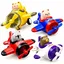Jouets de voiture pressés Bobby.Duck， Cadeau danniversaire de Noël pour 1 - 2 ans garçon fille
