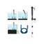 Aspirateur pour aquarium et siphon Aquarium réservoir électrique de poissons changeur deau lavage à sable aspirateur Siphon