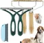 Rasoir Anti Bouloche Manuel, Lot de 5 Brosse Chien Chat, Clean et Enleve Poils d Animaux, Pour Manteau Tissé, Tapis, Tricot