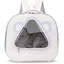Sac à dos pour chat et animal de compagnie - Sac de transport pliable pour chat et chien - Sac à dos de transport respirantbleu