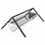 Mangeoire en acier galvanisé - vidaXL - Argent - 111x76x38 cm - Capacité 10 kg - Résistant aux intempéries