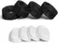 Filtre Fontaine Eau Chat,Lot de 4 Filtres pour Fontaine à Eau Chat Inox,Filtre Fontaine à Eau pour Chat et Chien avec Triple