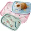 Lot de 3 Tapis Lapin Cochon dInde pour Petits Animaux Cochon dInde Accessoire Coussin de Refroidissement pour Lapin