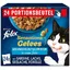 Nourriture Humide pour Chat - FELIX - Sensations Gelées - 4 x 24 sachets - Variétés de Poisson - 85 g par sachet