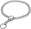 Collier étrangleur en acier inoxydable, durable et résistant, collier de dressage pour chiens, sans traction, haute qualité.