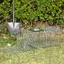 Piège cage de capture pliante pour petits animaux type lapin rat - 2 portes poignée 66 x 24 x 305 cm acier gris